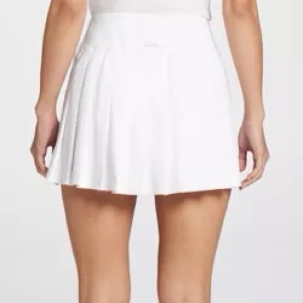 Prince Women's Match Pure White Pleated Tennis Skort, size M - Picture 13 of 13